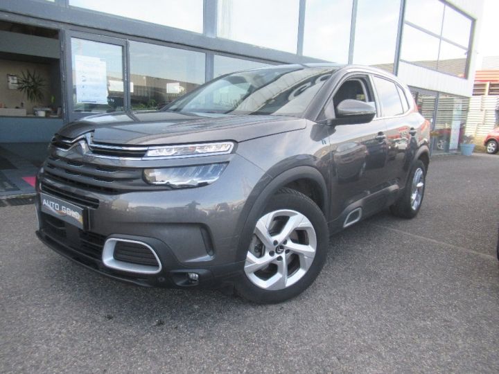 Citroen C5 AIRCROSS Hybride Rechargeable 225 SetS e-EAT8 Shine Gris Foncé - 1