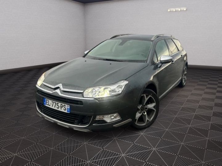 Citroen C5 Berline  CROSS TOURER 2.0 BLUE HDI 180 Exclusive XENONS TOIT GPS  Gris - 4