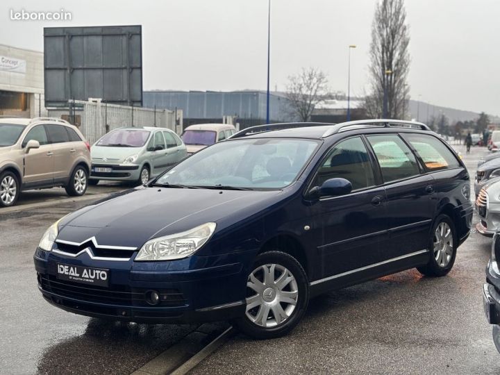 Citroen C5 Citroën Break 2.0 HDI 138 Sillage BVA Bleu - 1