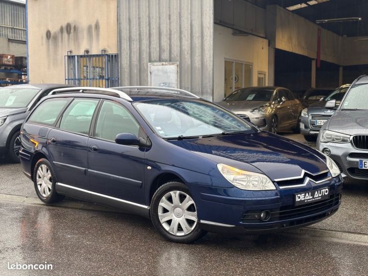 Citroen C5 Citroën Break 2.0 HDI 138 Sillage BVA Bleu - 4