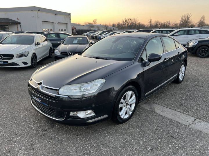 Citroen C5 Citroën II 2.0 HDi 160ch Exclusive BV6 semi-cuir GPS GRIS F. - 4