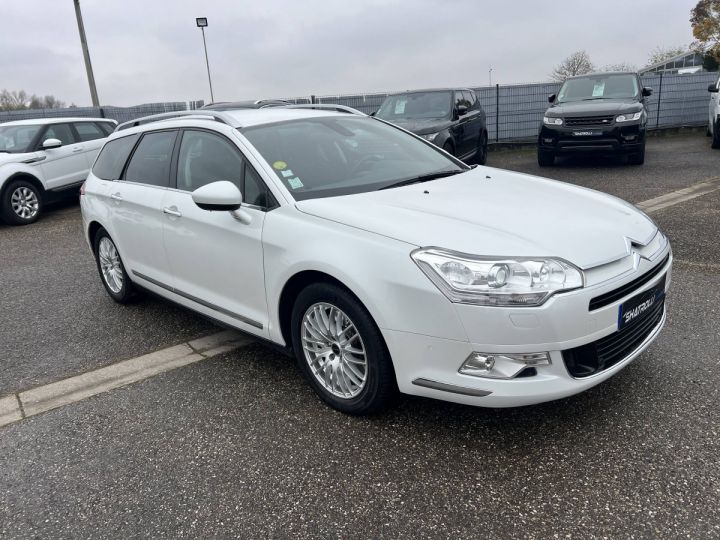 Citroen C5 Citroën Tourer 3.0 V6 HDi 240ch Exclusive BVA6 GPS 96,000Kms Entretien a Jour BLANC - 2