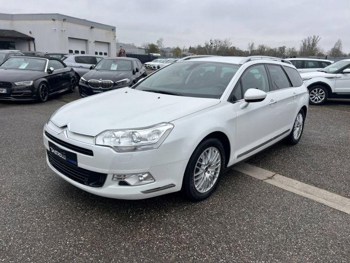 Citroen C5 Citroën Tourer 3.0 V6 HDi 240ch Exclusive BVA6 GPS 96,000Kms Entretien a Jour BLANC - 4