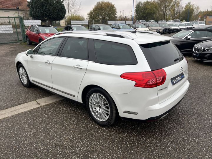 Citroen C5 Citroën Tourer 3.0 V6 HDi 240ch Exclusive BVA6 GPS 96,000Kms Entretien a Jour BLANC - 6