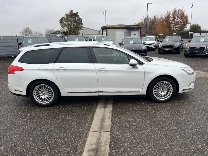 Citroen C5 Citroën Tourer 3.0 V6 HDi 240ch Exclusive BVA6 GPS 96,000Kms Entretien a Jour BLANC - 8