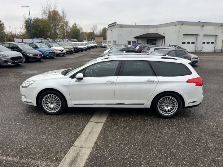 Citroen C5 Citroën Tourer 3.0 V6 HDi 240ch Exclusive BVA6 GPS 96,000Kms Entretien a Jour BLANC - 9