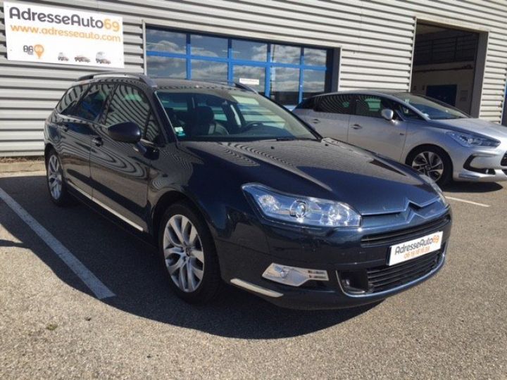 Citroen C5 TOURER 2.2 HDI 200cv EXCLUSIVE BVA     Diesel BLEU BOURRASQUE - 1