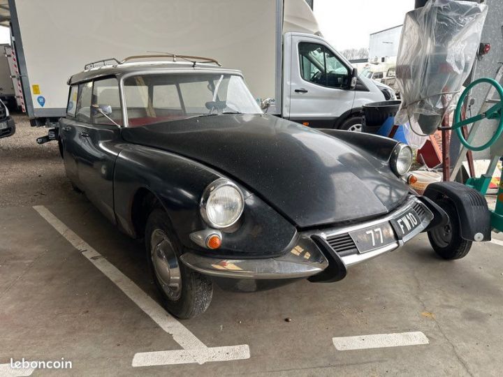 Citroen DS Citroën id19f break 1964 export Canada Noir - 1