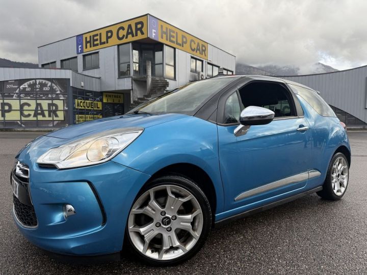 Citroen DS3 1.6 THP 155CH SPORT CHIC Bleu C - 1