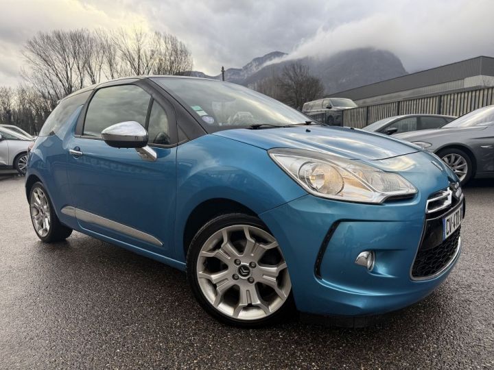 Citroen DS3 1.6 THP 155CH SPORT CHIC Bleu C - 3