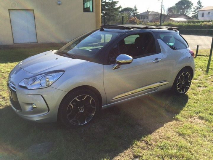 Citroen DS3 DS 3 CABRIOLET THP 155CV     Essence GRIS CLAIR - 2