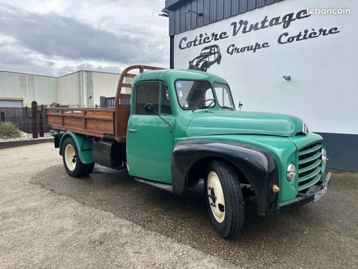 Citroen U23 plateau 1956 restaurée Vert - 1