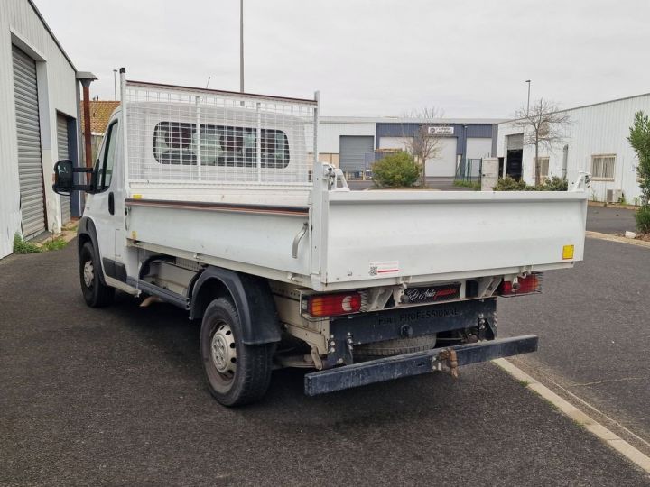 Commercial car Fiat Ducato Back Dump/Tipper body benne 3.5 m 2.3 mjt 130 pack pro nav Blanc - 4