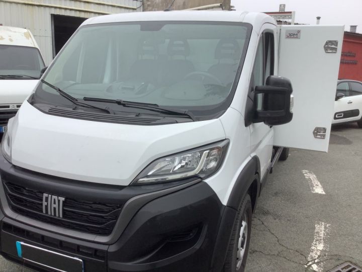 Commercial car Fiat Ducato Back Dump/Tipper body FIAT DUCATO BENNE 180CV BVM6 PRO LOUNG BLANC - 11