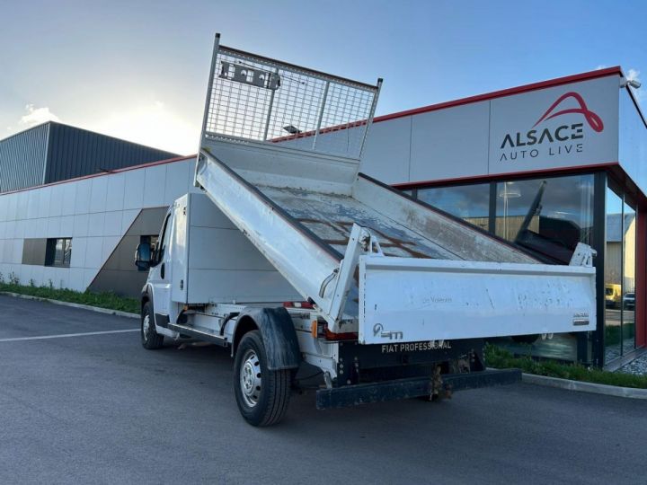 Commercial car Fiat Ducato Back Dump/Tipper body Maxi 3.5 L 2.3 Multijet 140CH BENNE + COFFRE - 26 585 HT BLANC - 2