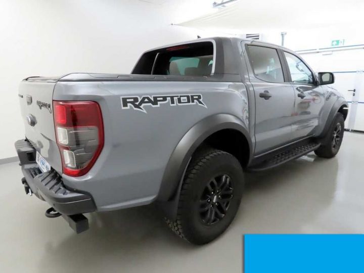 Commercial car Ford Ranger Back Dump/Tipper body RAPTOR Gris mystique Double cabine Couvre benne Attelage LED Caméra Alarme Première main TVA Récupérable GRIS MYSTIQUE - 3