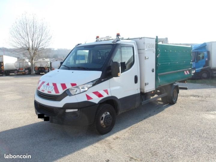 Commercial car Iveco Daily Back Dump/Tipper body 26990 ht 35c15 benne coffre réhausses paysagiste  - 2