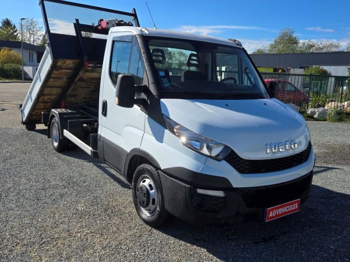 Commercial car Iveco Daily Back Dump/Tipper body 35c15 polybenne 3t5 moteur 3.0l 150cv  BLANC - 3