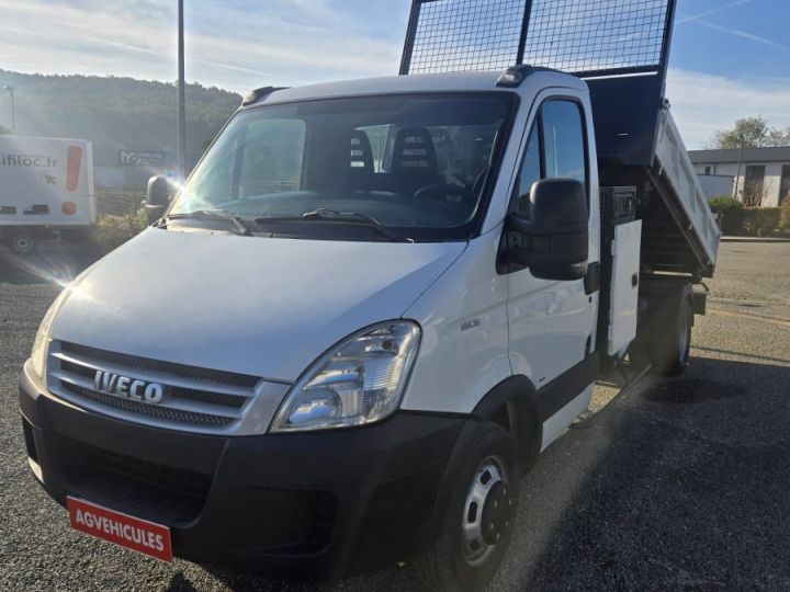 Commercial car Iveco Daily Back Dump/Tipper body  35C15 TRI-BENNE COFFRE 3T5 MOTEUR 3.0L 150CV BLANC - 1