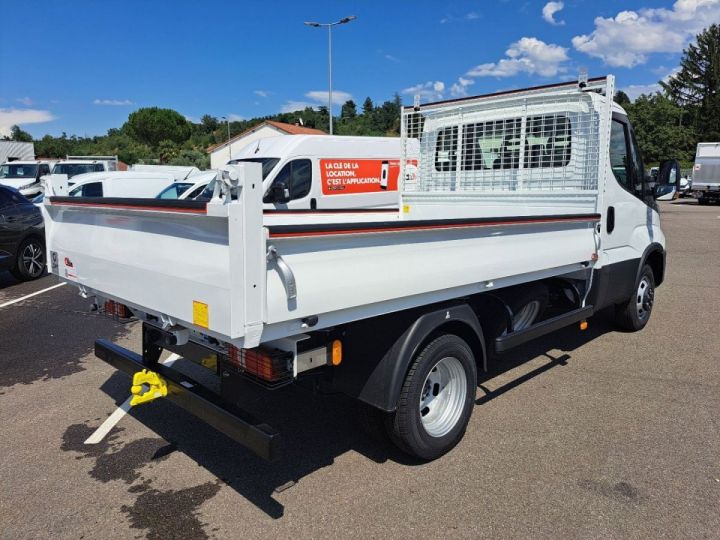 Commercial car Iveco Daily Back Dump/Tipper body 35C18 BENNE 45900E HT Blanc - 4