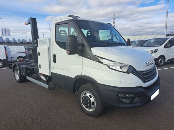 Commercial car Iveco Daily Back Dump/Tipper body 35C18 POLYBENNE 55500 Blanc - 2