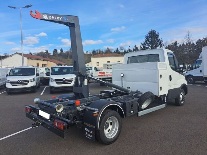 Commercial car Iveco Daily Back Dump/Tipper body 35C18 POLYBENNE 55500E HT Blanc - 3