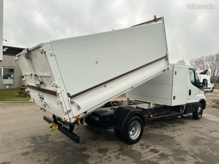 Commercial car Iveco Daily Back Dump/Tipper body 37990 ht 35c16 hi-matic benne coffre réhausses paysagiste  - 3