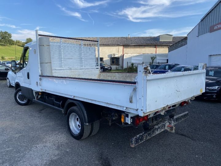 Commercial car Iveco Daily Back Dump/Tipper body BLUE POWER CHASSIS CABINE BENNE 3.0 150CV 3PLACES BVM6 +79000KM Blanc - 5