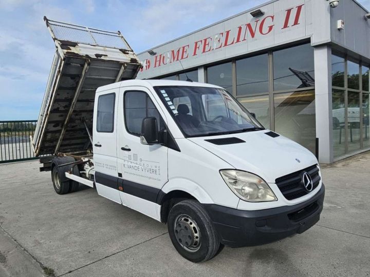 Commercial car Mercedes Sprinter Back Dump/Tipper body 510 CDI Benne basculante Blanc Métallisé - 3