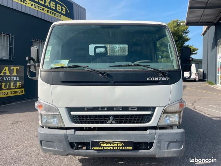 Commercial car Mitsubishi Canter Back Dump/Tipper body fuso benne 3.0 tdi 130 cv tva récupérable Blanc - 2