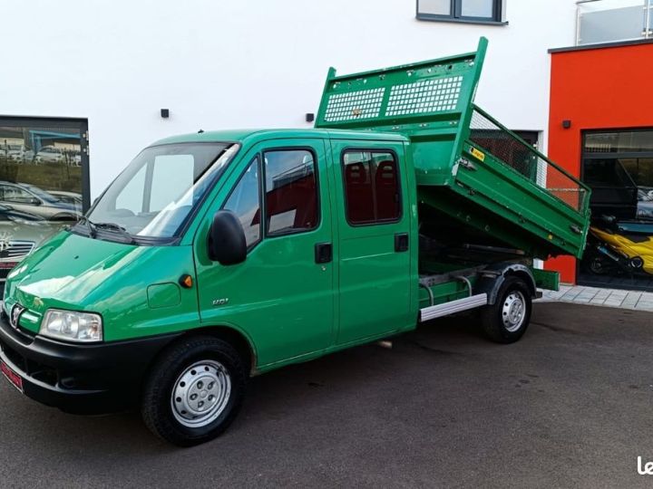 Commercial car Peugeot Boxer Back Dump/Tipper body 2.2 HDi 101ch Camion benne Boîte manuelle 5 vitesses Vert - 3