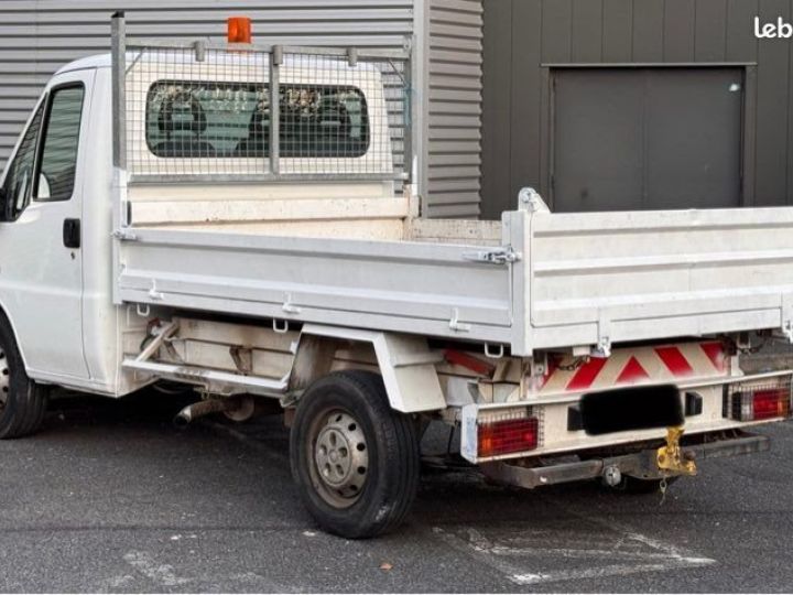 Commercial car Peugeot Boxer Back Dump/Tipper body II 18Q 2.2HDi Benne Basculante année 12-2004 143.000KM Certifié a 5390euro Blanc - 8