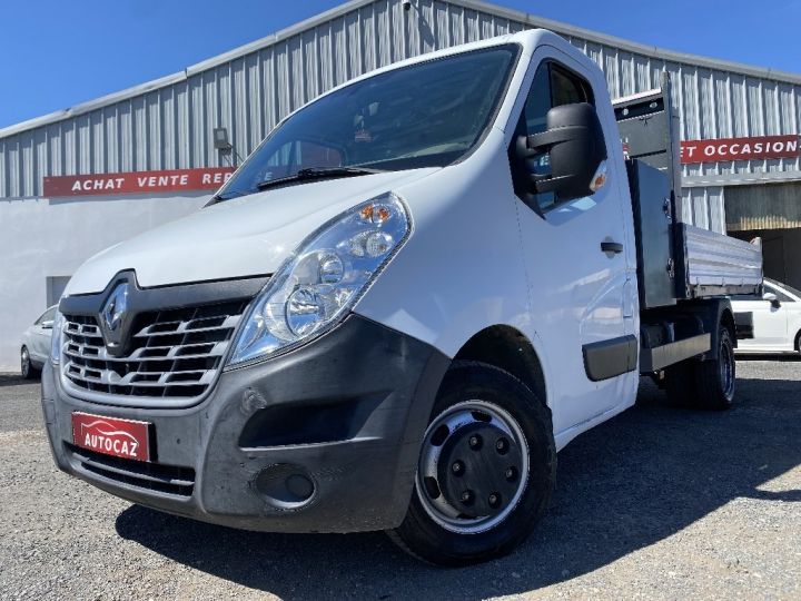 Commercial car Renault Master Back Dump/Tipper body BENNE CHASSIS CABINE 3.5t 2.3 dCi 130 E6 CONFORT + COFFRE +113000KM Blanc - 2