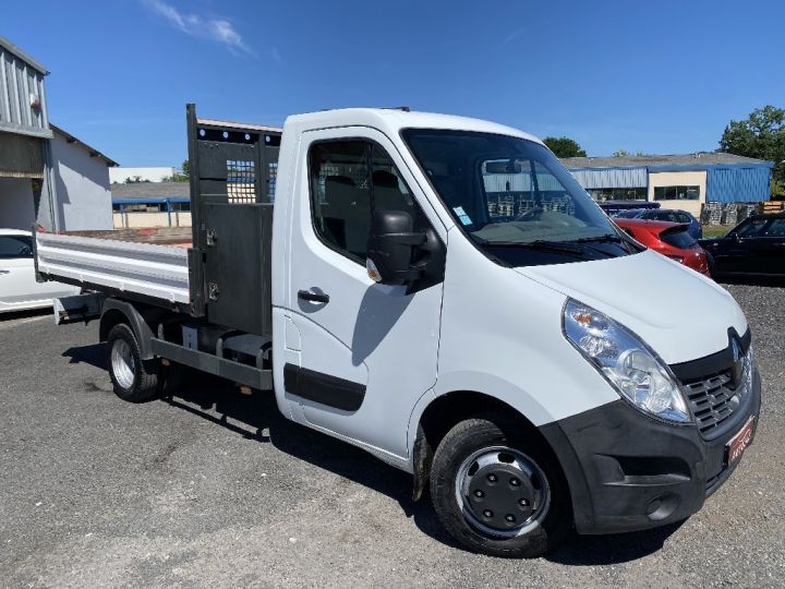 Commercial car Renault Master Back Dump/Tipper body BENNE CHASSIS CABINE 3.5t 2.3 dCi 130 E6 CONFORT + COFFRE +113000KM Blanc - 5