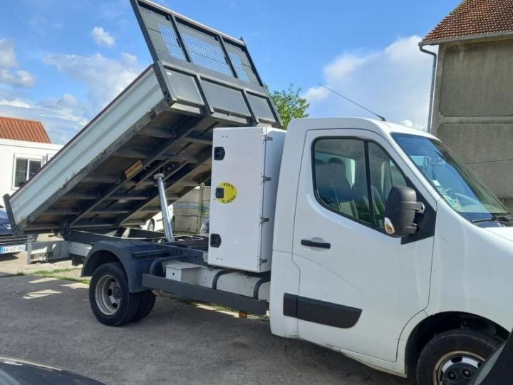 Commercial car Renault Master Back Dump/Tipper body Benne DCI 125 CAISSON Blanc - 5