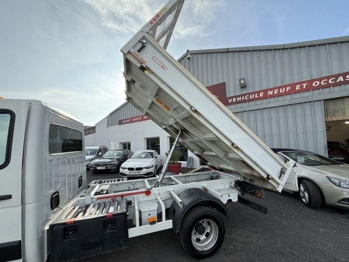 Commercial car Renault Master Back Dump/Tipper body BENNE PROPULSION DOUBLE CABINE 2.3 dCi 150 CONFORT 7PLC Blanc - 17