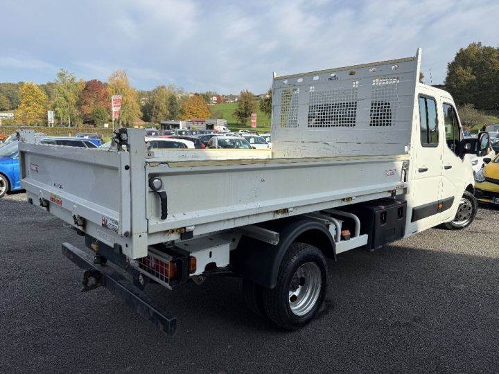 Commercial car Renault Master Back Dump/Tipper body BENNE PROPULSION DOUBLE CABINE 2.3 dCi 150 CONFORT 7PLC Blanc - 4