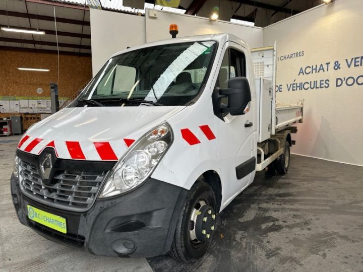 Commercial car Renault Master Back Dump/Tipper body III BENNE R3500RJ L3 2.3 DCI 130CH +COFFRE CONFORT benne basculante Blanc - 3