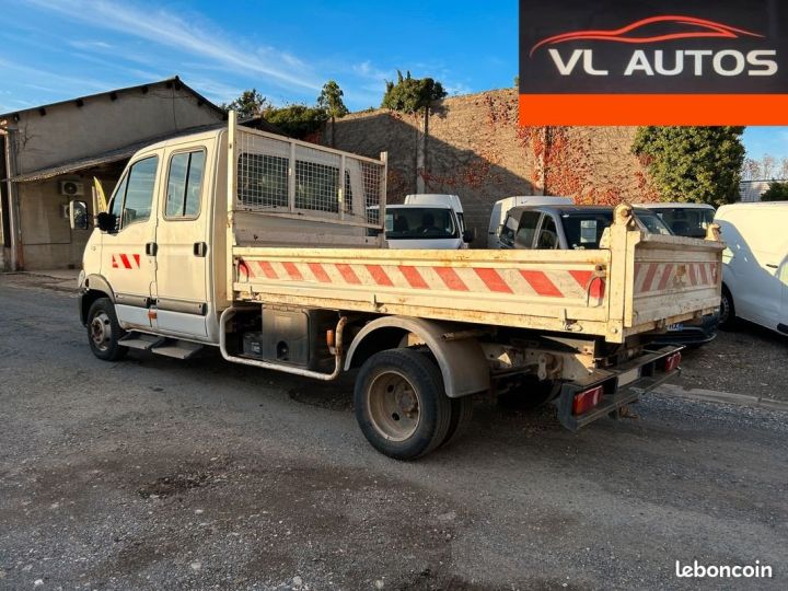 Commercial car Renault Master Back Dump/Tipper body Pro Benne Double Cabine 7 places 3.0 DCI 115 cv Blanc - 3