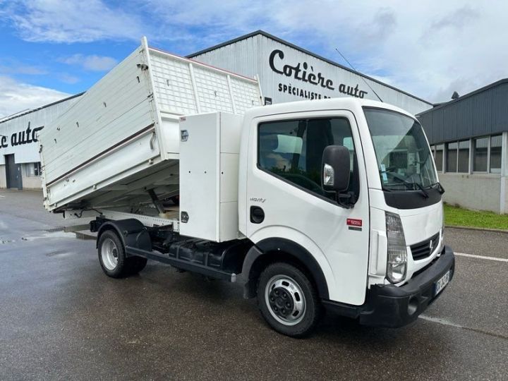 Commercial car Renault Maxity Back Dump/Tipper body 14900 ht Renault benne coffre rehausses paysagiste Blanc - 1