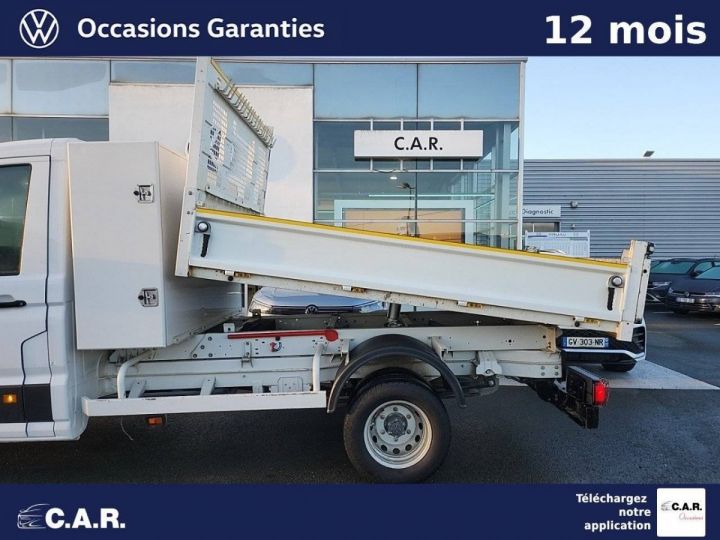 Commercial car Volkswagen Crafter Back Dump/Tipper body CHASSIS CABINE CSC BENNE COFFRE PROPULSION (RJ) 35 L3 2.0 TDI 177CH BUSINESS LINE Blanc - 11