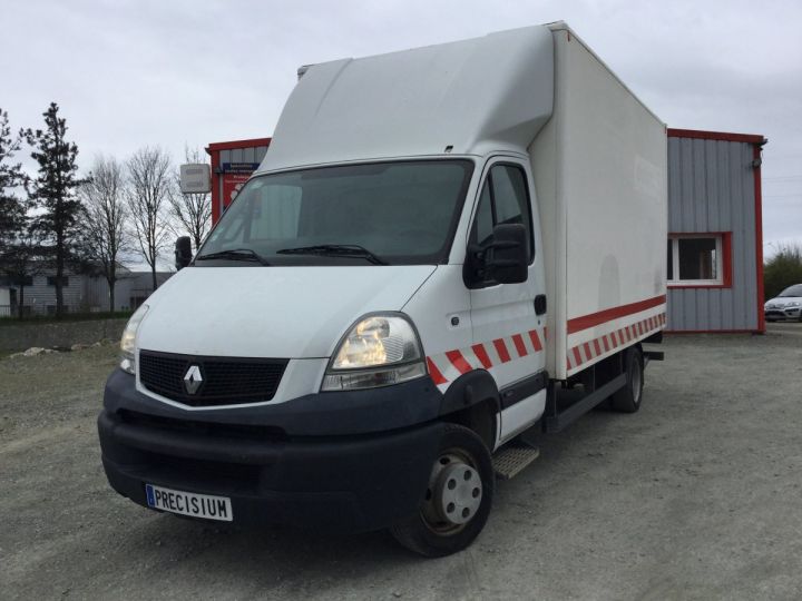 Commercial car Renault Mascott Box body + Lifting Tailboard 3.0 dci 160 hayon 20m3 Blanc - 1