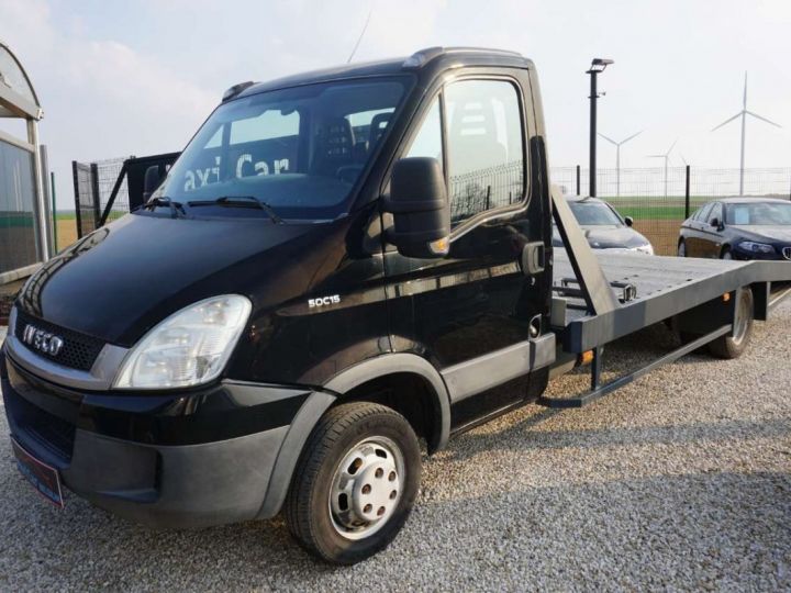 Commercial car Iveco Daily Breakdown truck body 3.0d- Dépanneuse Permis C TVA Déductible Noir Métallisé - 1