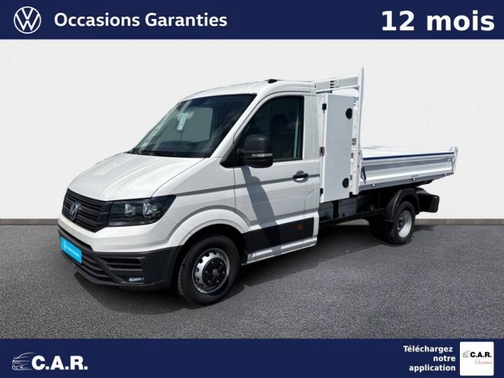 Commercial car Volkswagen Crafter Chassis cab CHASSIS CABINE CSC PROPULSION (RJ) 50 L3 2.0 TDI 163 CH BUSINESS Blanc - 1