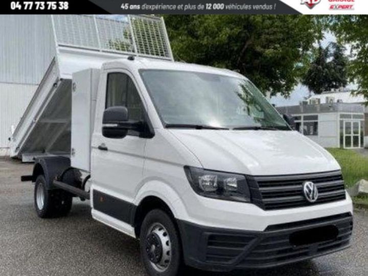 Commercial car Volkswagen Crafter Chassis cab CHASSIS CABINE CSC PROPULSION (RJ) 50 L3 2.0 TDI 163 CH BUSINESS Blanc - 2