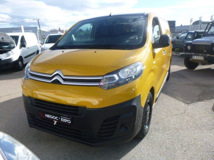 Commercial car Citroen Jumpy JUMPY HDI METAL  Jaune - 1