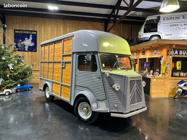 Commercial car Citroen Hy Livestock body Magnifique bétaillère 1ere main restauré  - 1