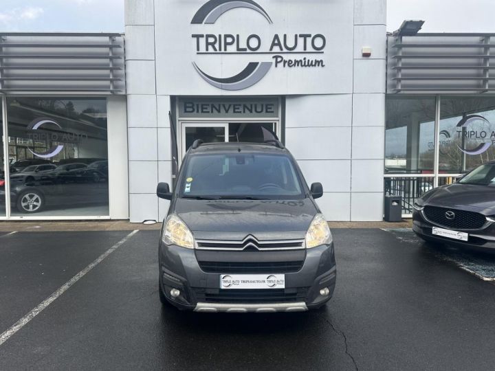 Commercial car Citroen Berlingo Other 1.6 BlueHDi - 100  II 2008 COMBI XTR + ATTELAGE + RADAR AR GRIS FONCE - 2