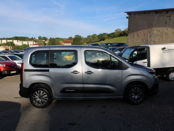 Commercial car Citroen Berlingo Other 5 BLUE HDI 100 CV PLUS GPS CARPLAY CAMÉRA I-COKPIT FULL LED BLUETOOTH RÉGULATEUR Gris Acier - 8