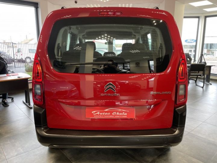 Commercial car Citroen Berlingo Other 7 PLACES / A PARTIR DE 222,99/MOIS /M BLUEHDI 100CH FEEL Rouge Ardent - 4